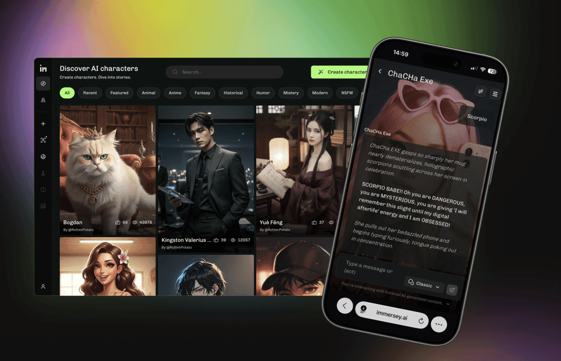 Immersey app