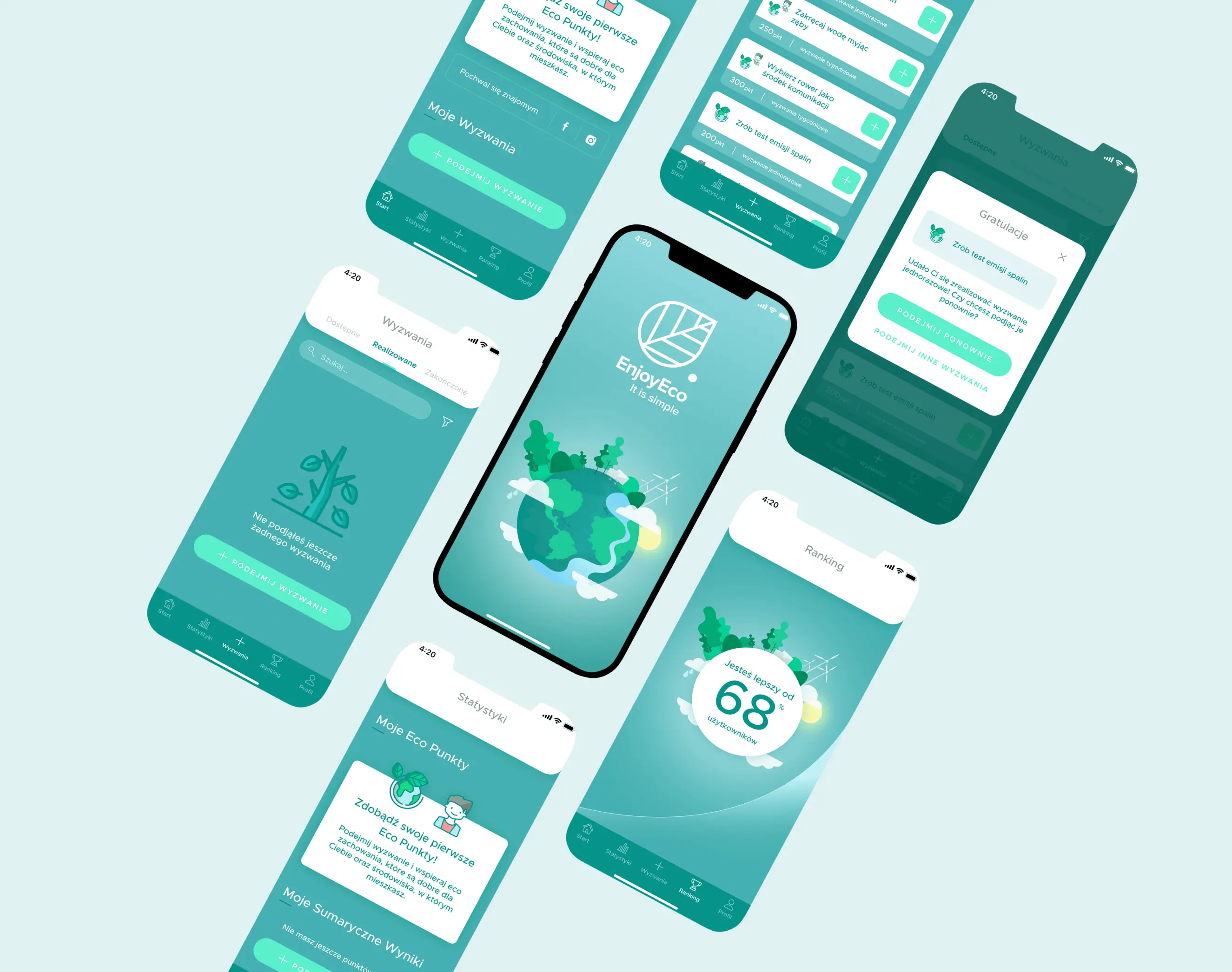 Enjoy eco view on mobile