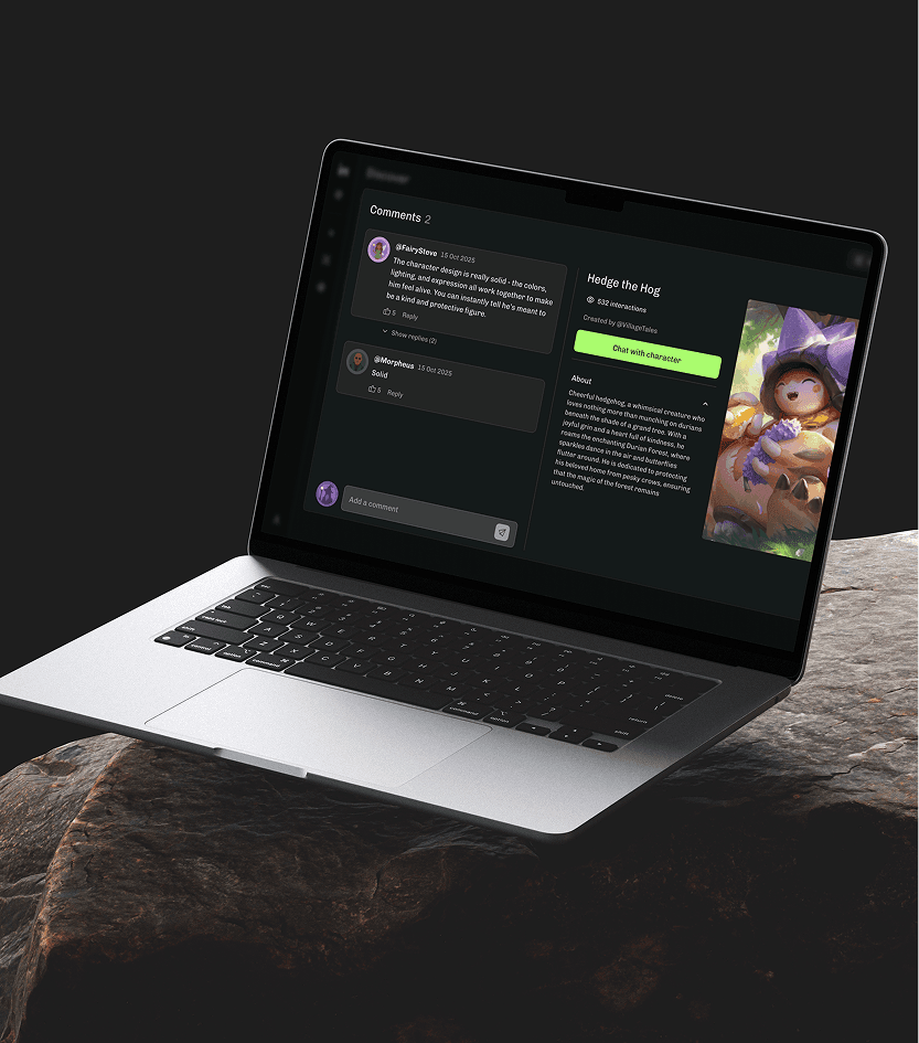 Immersey - app view