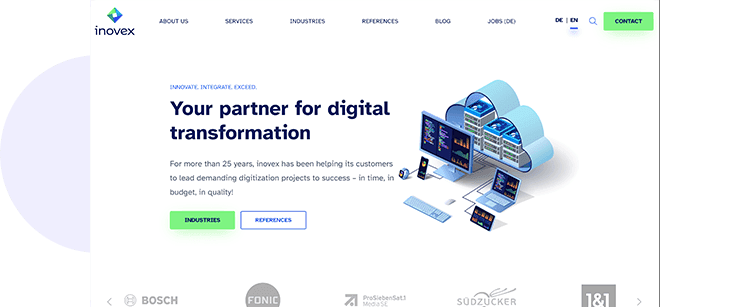 Inovex DIGITAL TRANSFORMATION CONSULTANCY
